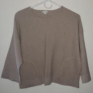 Half long sleeve crop top
